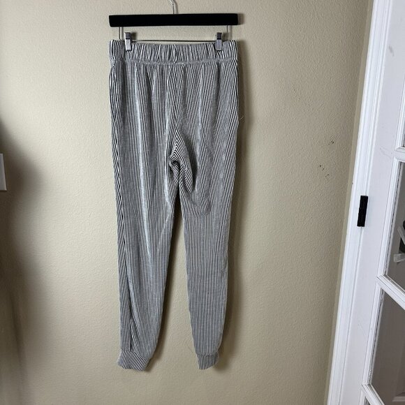 OLIVIA RAY Pin Striped Comfy Joggers Lounge Pants Size Medium - Picture 7 of 8
